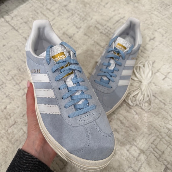 used adidas gazelle bold size us 8 - Picture 2 of 6